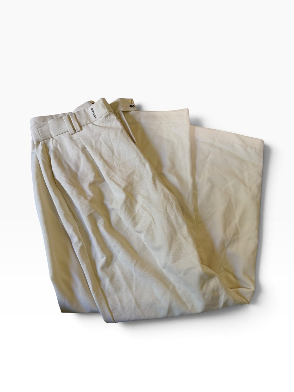 11 Honore Wide Leg Pants Womens 12 New White Business Professional